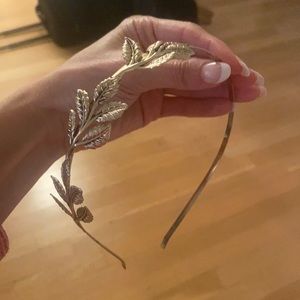 Gold leaf thing headband
